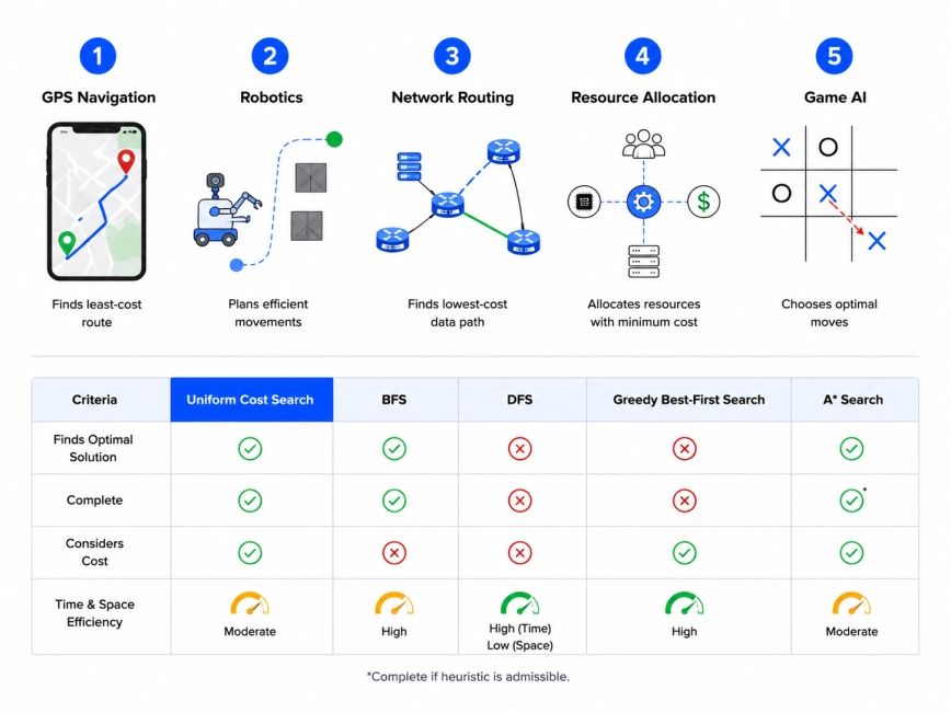 Applications and Comparison with Other Search Algorithms Applications and Comparison with Other Search Algorithms