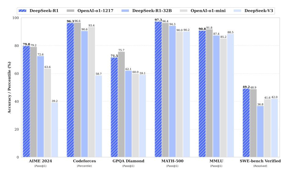 benchmark performance of deepseek benchmark performance of deepseek