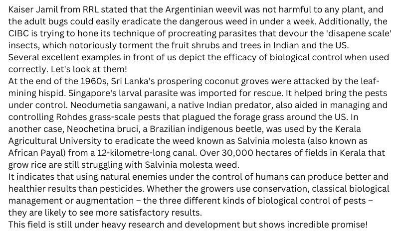 Biological Control Of Pests Reading Answers Biological Control Of Pests Reading Answers