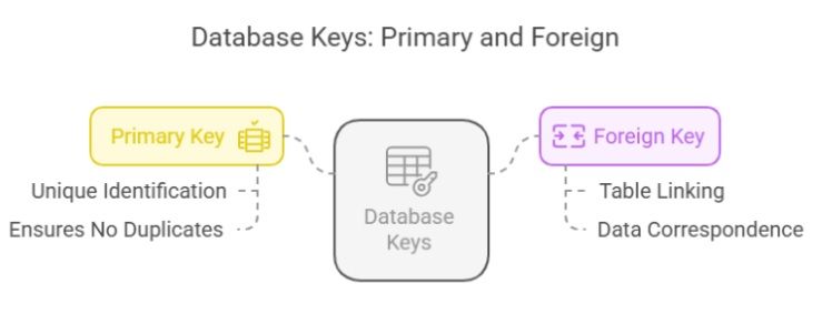 Databse keys: Primary and Foreign