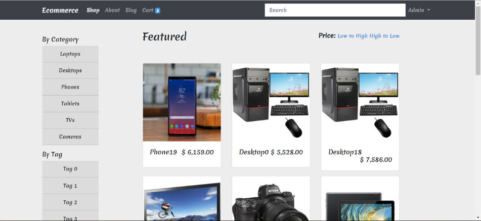 Scalable E-Commerce Website Scalable E-Commerce Website