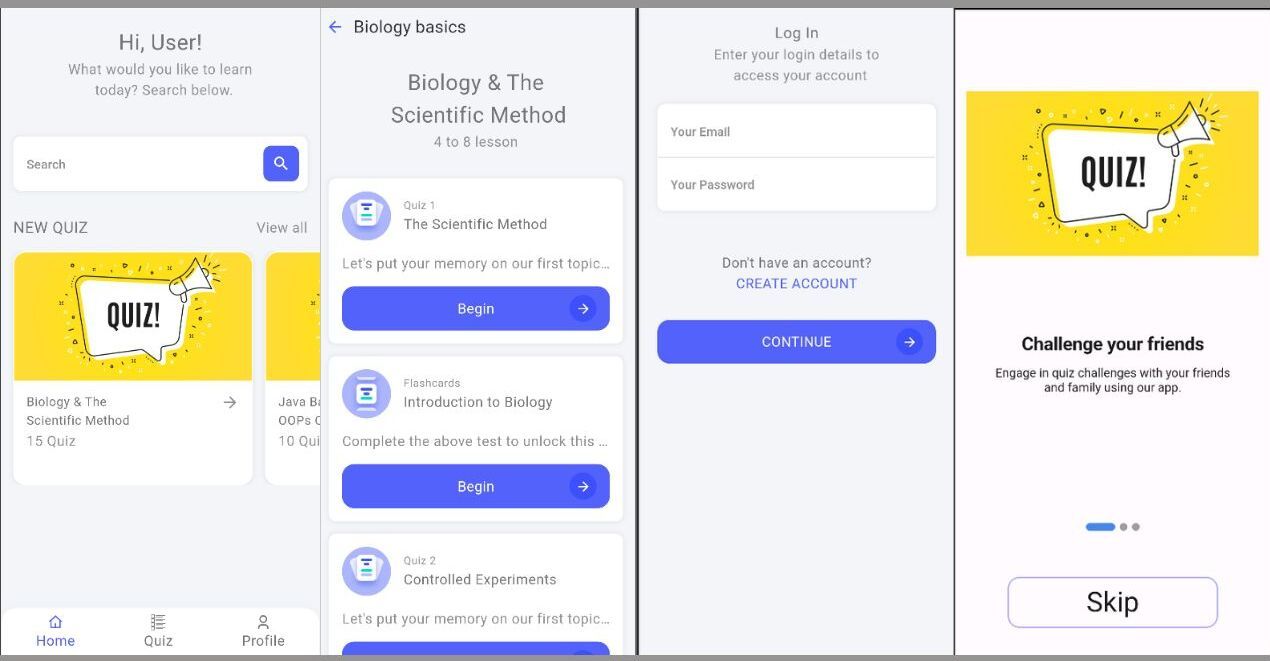 Quiz Game App Quiz Game App