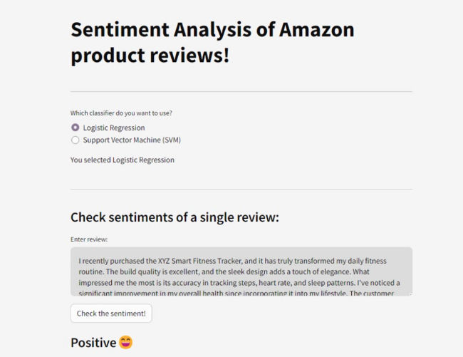 Sentiment Analysis of Amazon product reviews! Sentiment Analysis of Amazon product reviews!