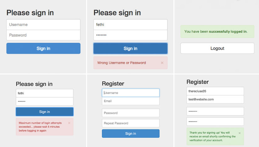 Simple Login System Simple Login System
