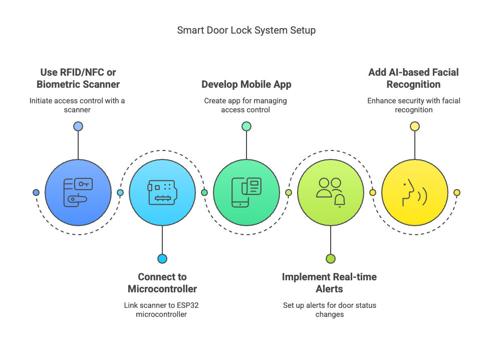 Smart Door Lock System Setup