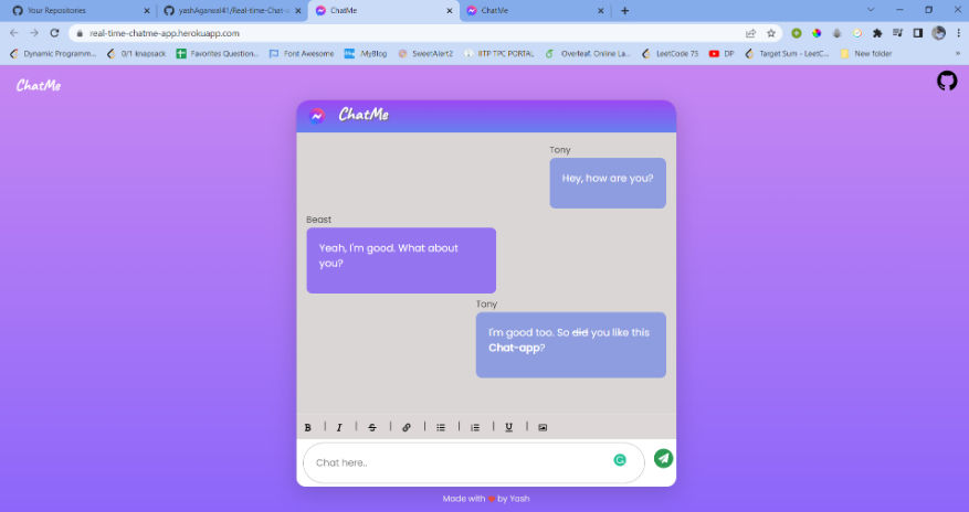 Real-Time Collaboration Tool Real-Time Collaboration Tool