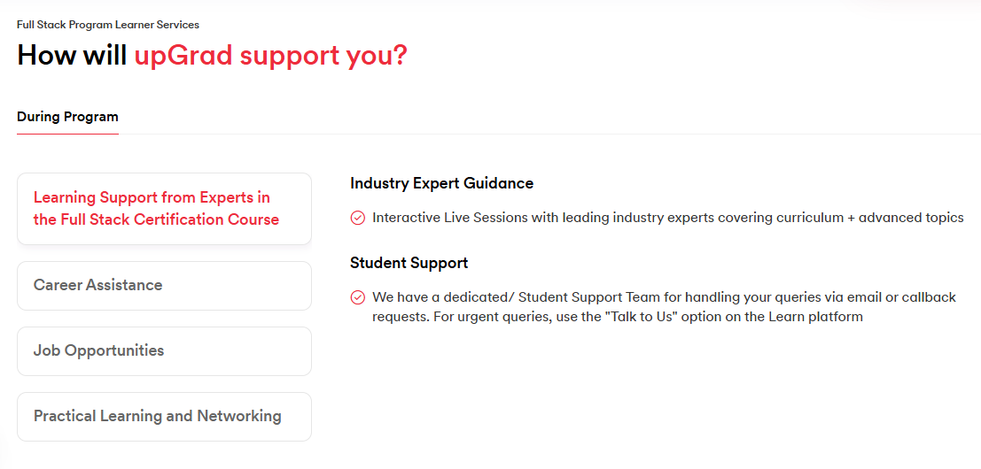 How will upGrad Supports you How will upGrad Supports you