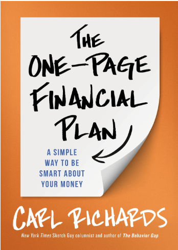 The One Page Financial Plan by Carl Richards
