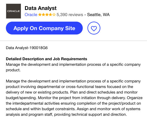 data analyst career opportunities