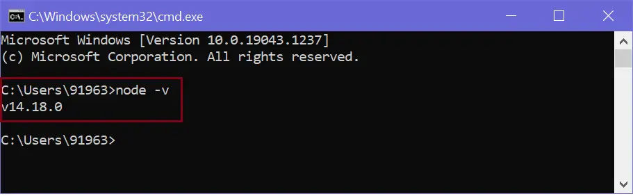 verification of node.js