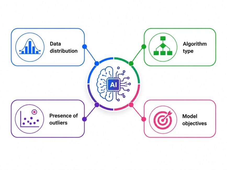 Choosing the Right Technique between normalization and standardization