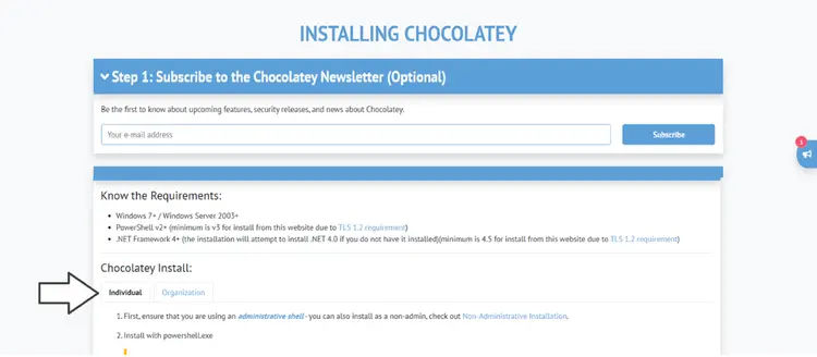 installing chocolatey installing chocolatey