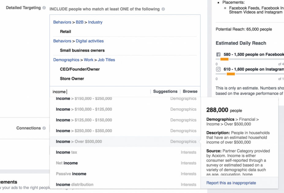 facebook advertising dashboard