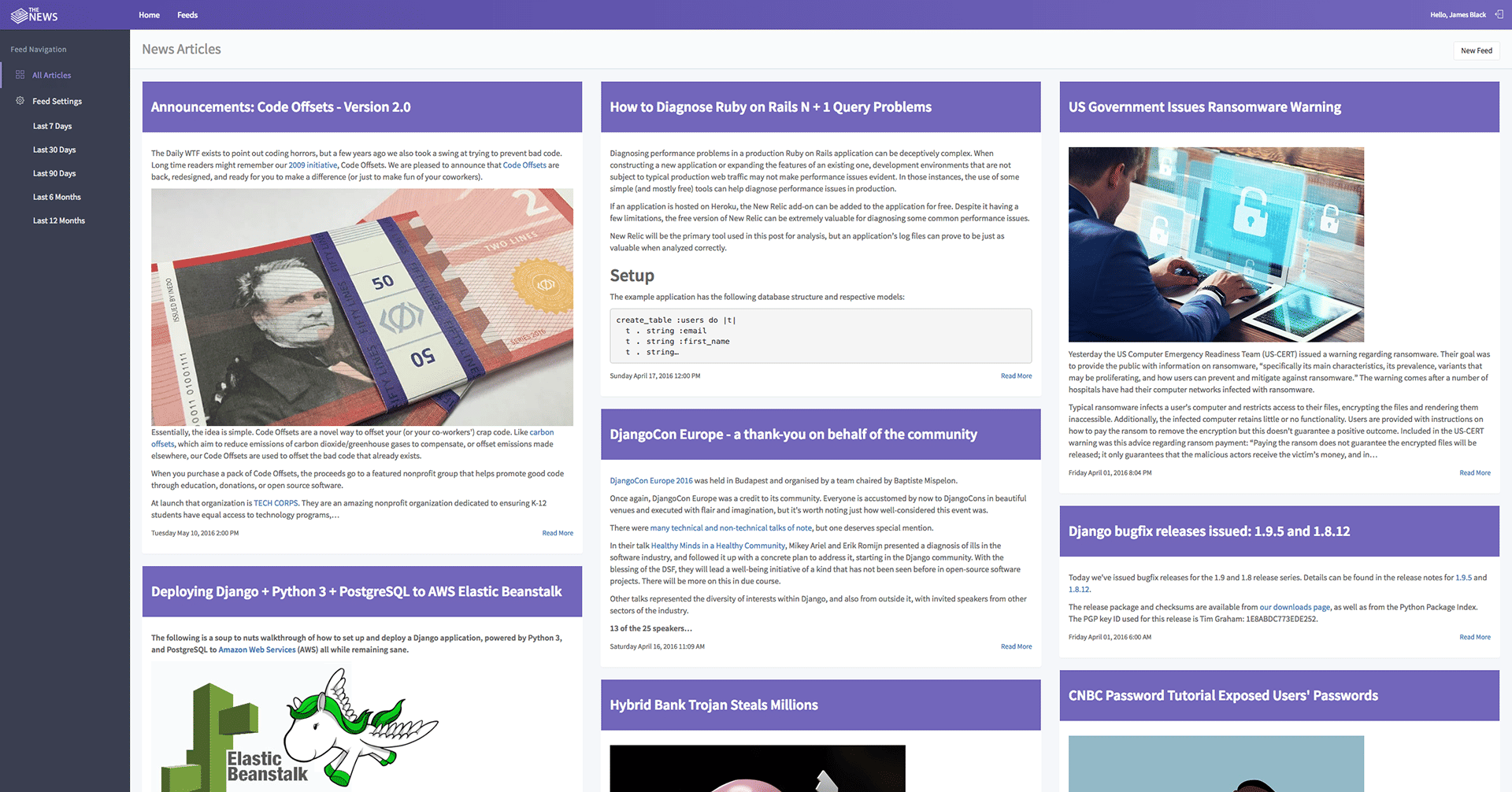 News Aggregator Tool News Aggregator Tool