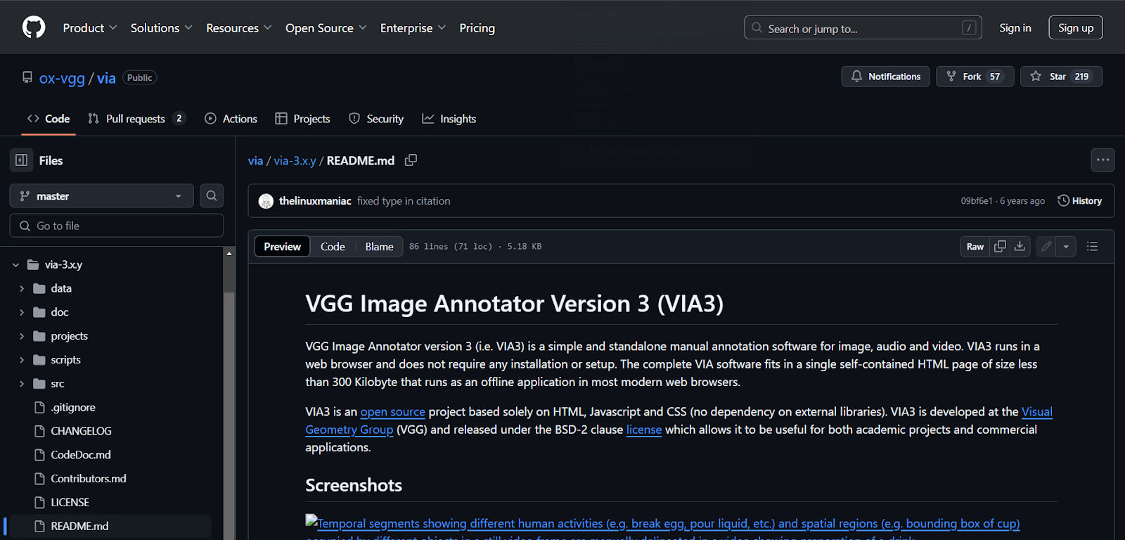 VGG Image Annotator VGG Image Annotator