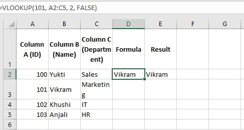 VLOOKUP VLOOKUP