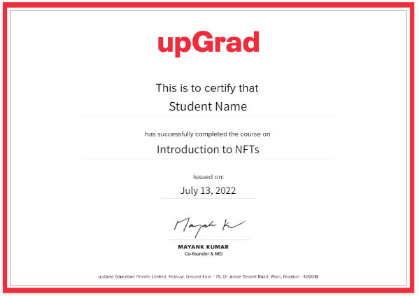 Introduction to NFTs