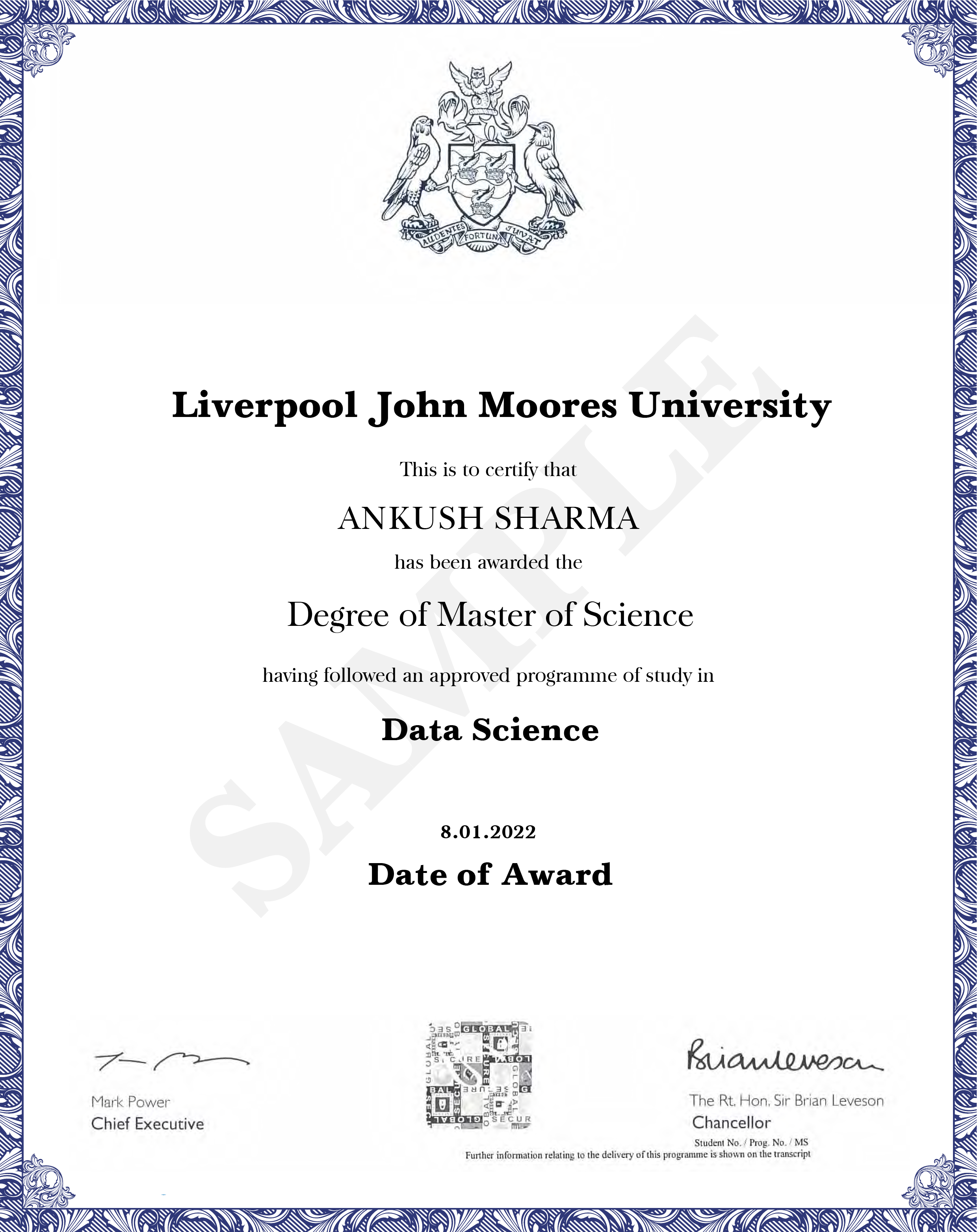 Master's Degree 