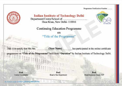 Advanced Programme in EV Technology - CEP, IIT Delhi