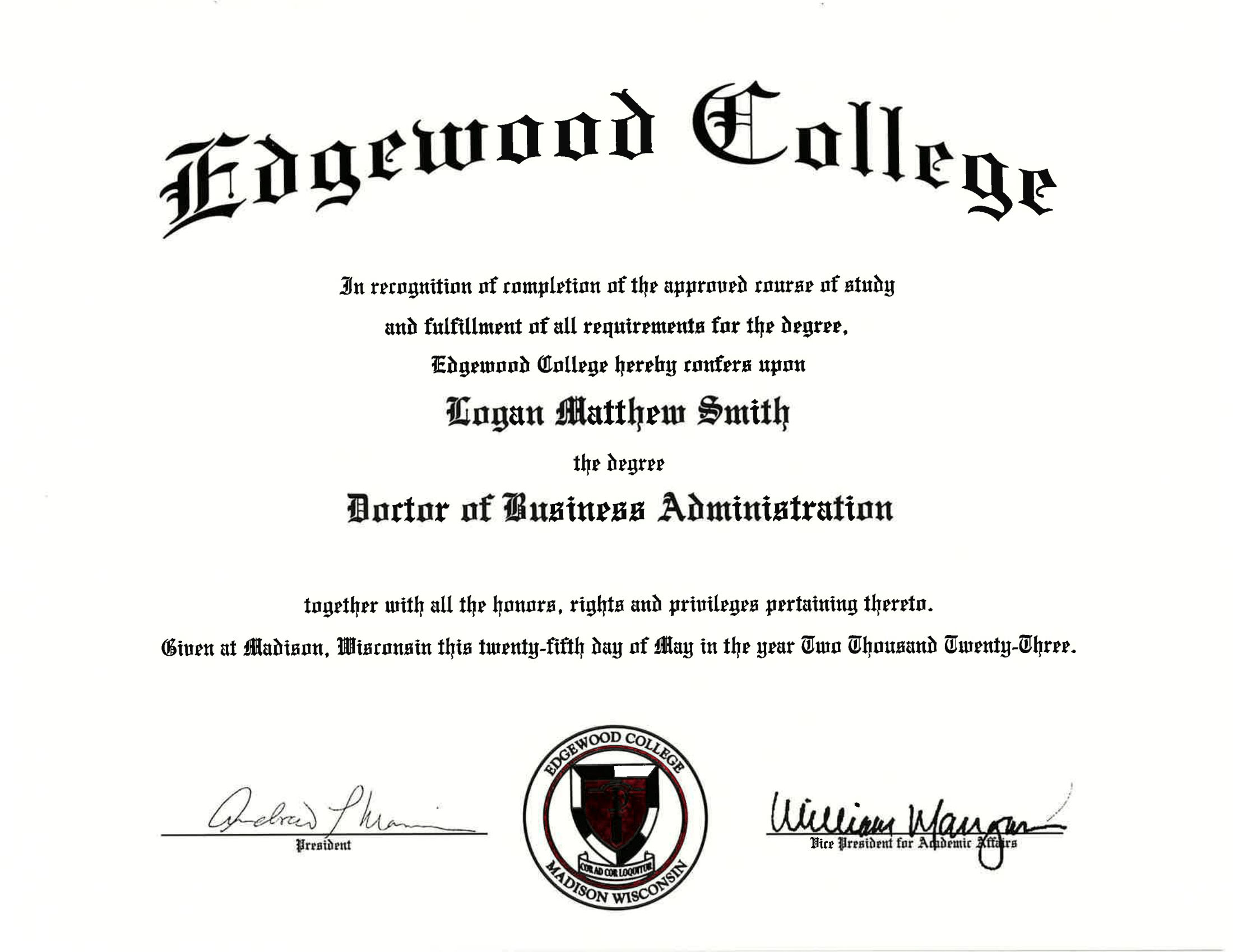 About Edgewood College