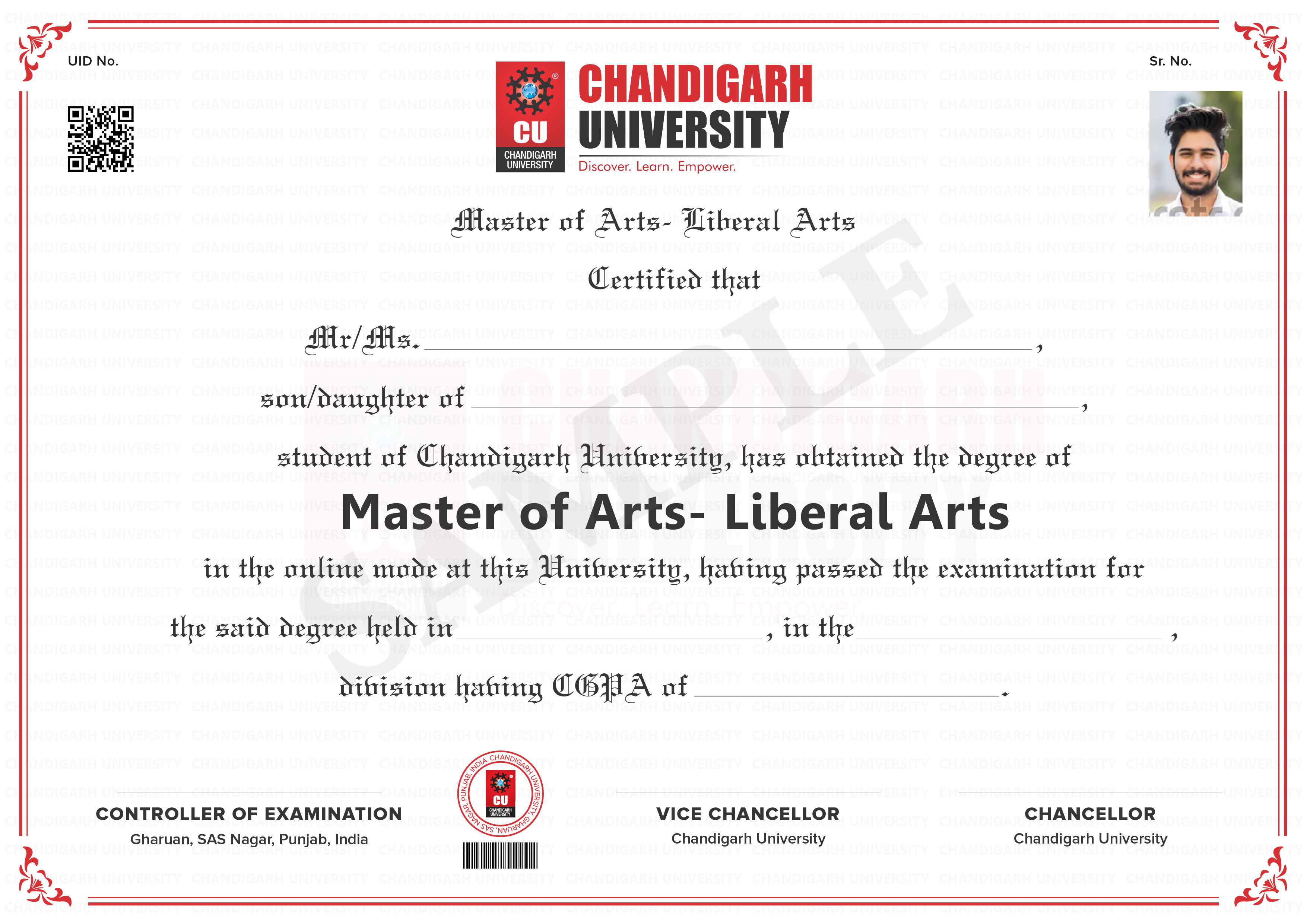 Master of Arts in Liberal Arts