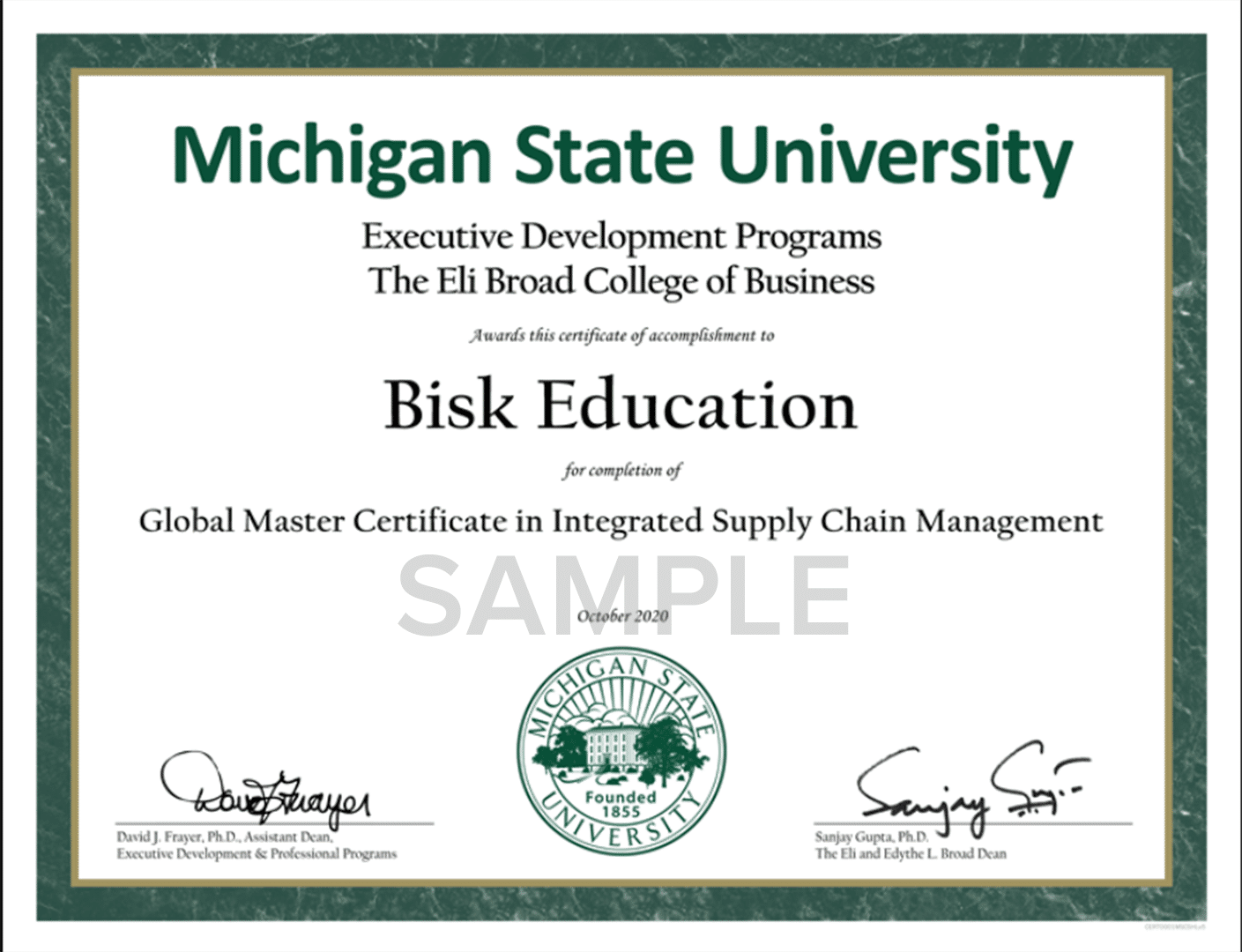 Michigan State University Online Certificate Programs - upGrad