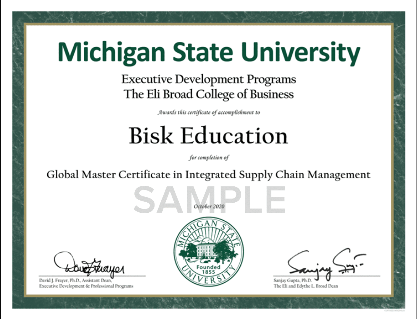 Michigan State University Accreditation INFOLEARNERS