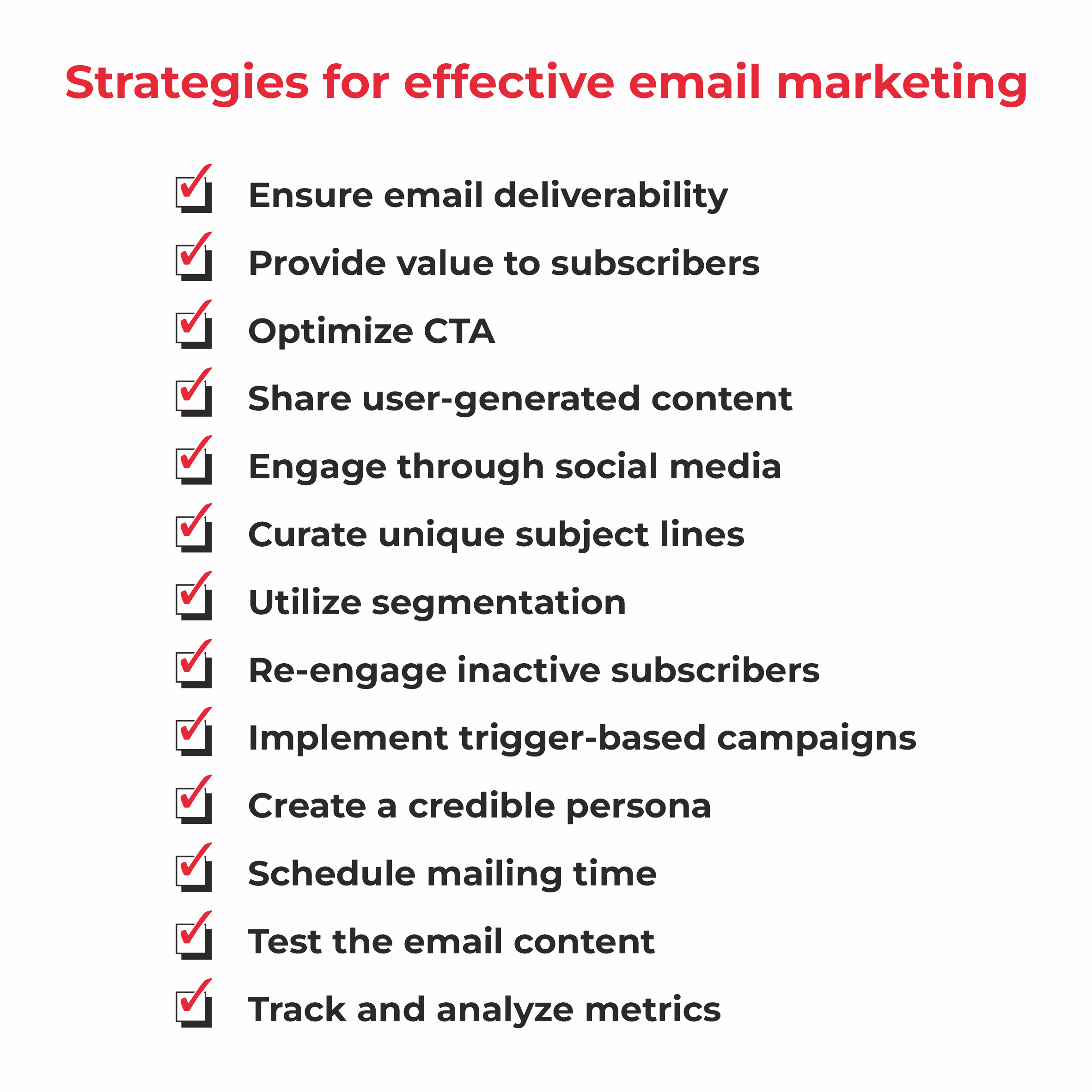 Strategies for Effective Email Marketing