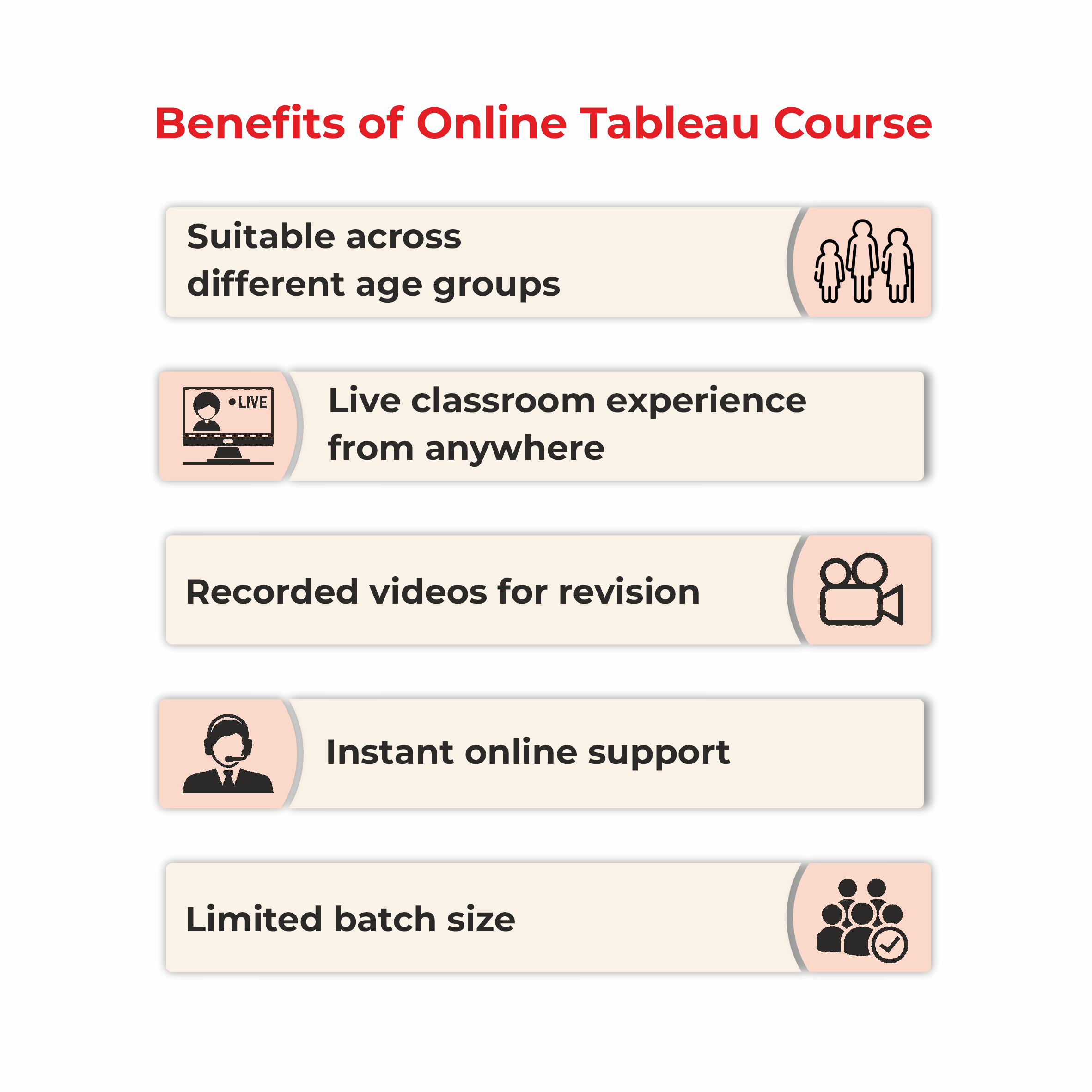 benefits of online tableau course