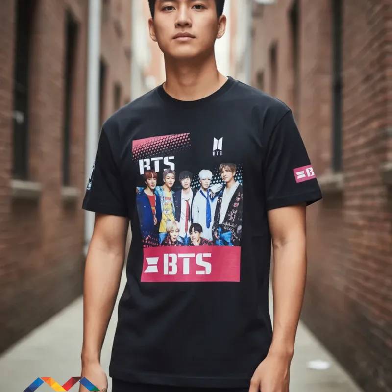 Remera Algodón Talle Xxl Bts