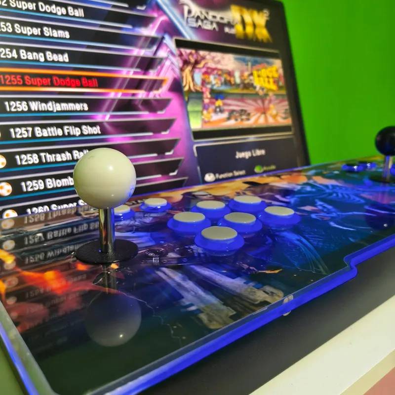 Tablero Retro Arcade Pandora Varios Diseños 3