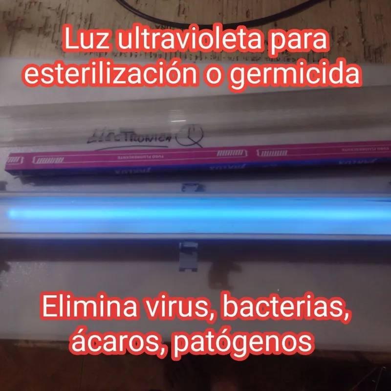 Luz Uvc para Esterilización