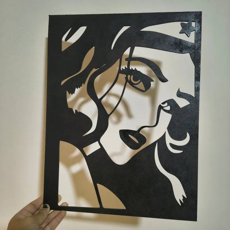 Cuadro Decorativo de la Mujer Maravilla en Mdf