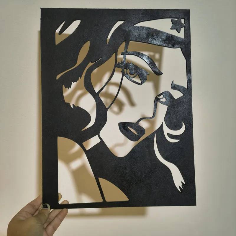 Cuadro Decorativo de la Mujer Maravilla en Mdf 2