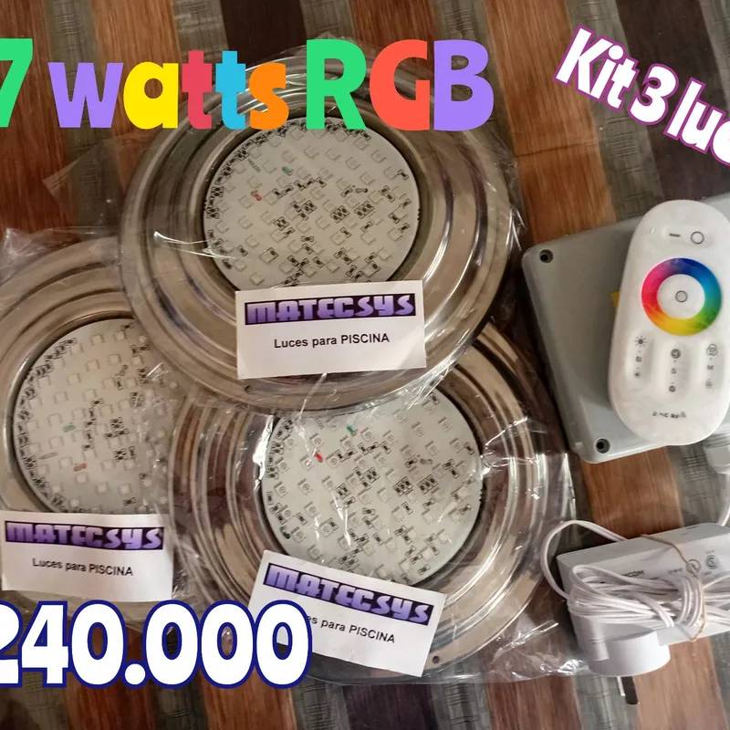 Kit Luces para Piscina de Hormigon 2