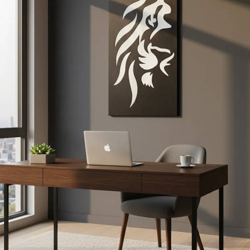 Cuadro Calado de Diseño. No Necesitas Romper la Pared 2