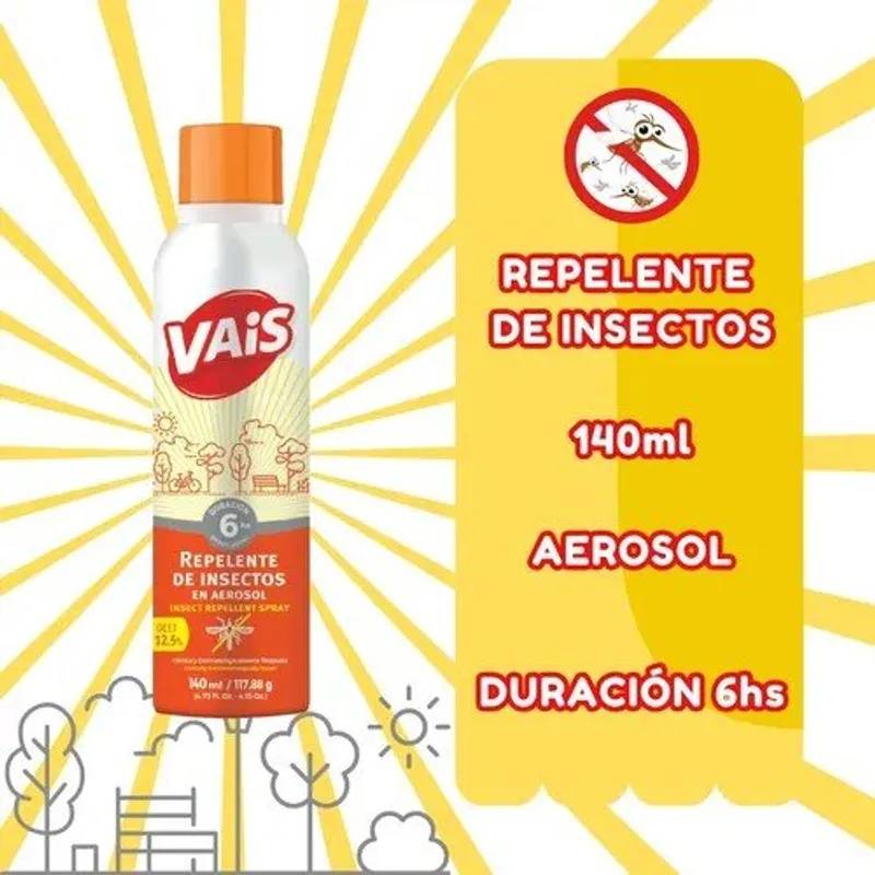 Pack Family X 6 Repelente Insectos Vais Aerosol 140ml 3