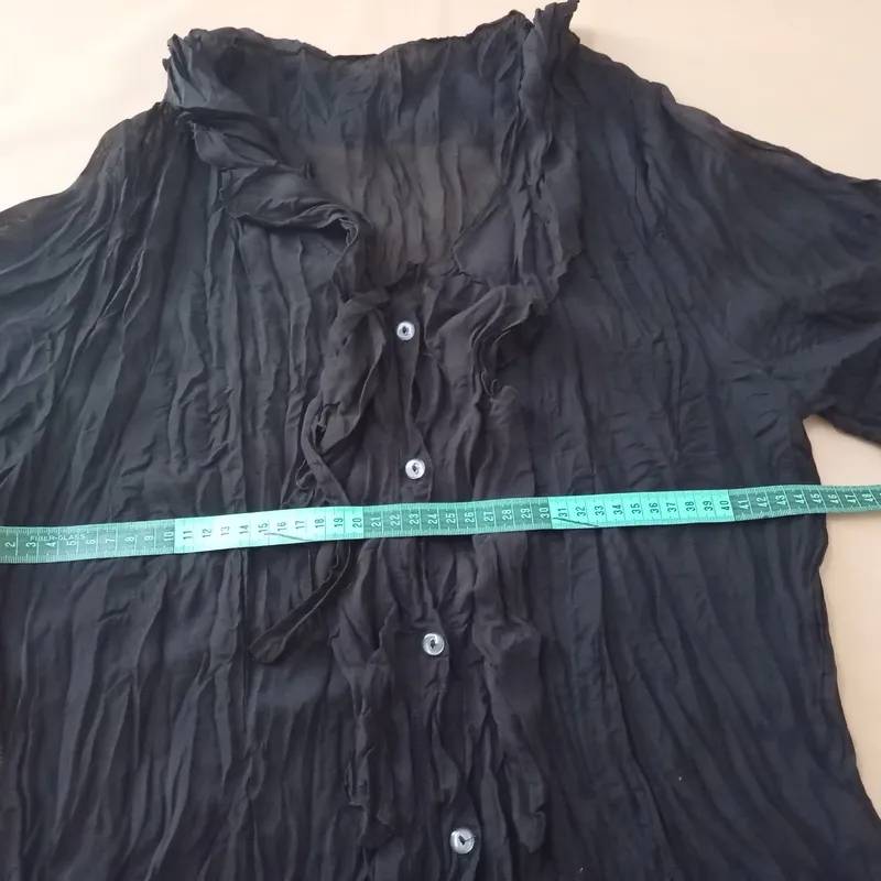 Camisa de Gasa con Volados. Impecable 2