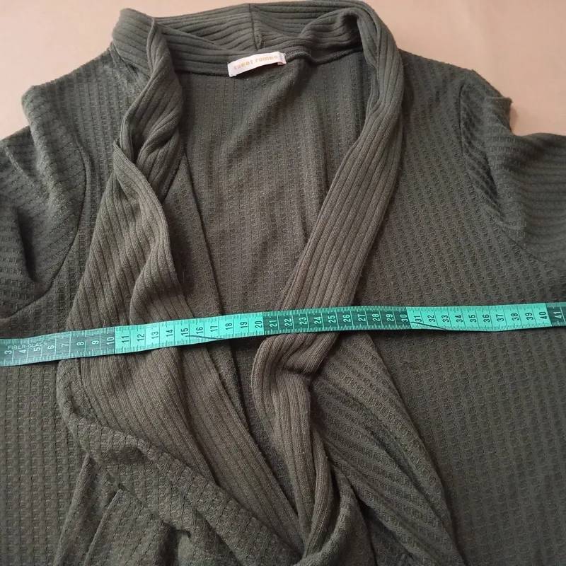 Saco Abierto Irregular con Bolsillos 3