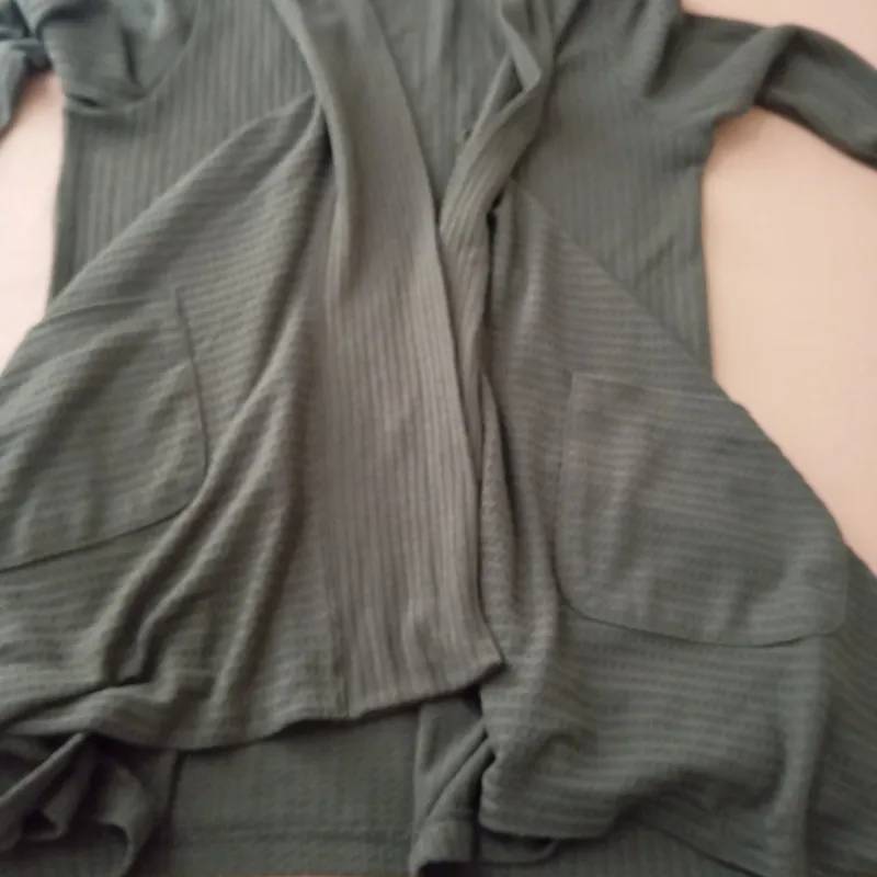 Saco Abierto Irregular con Bolsillos 4