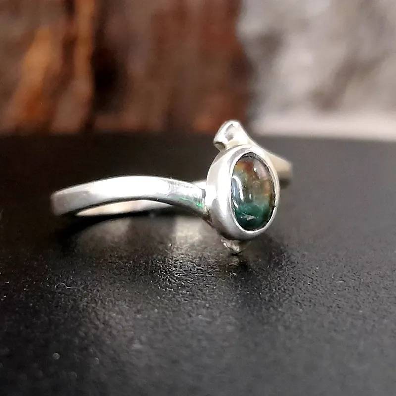 Anillo de Plata 925 con Labradorita 2