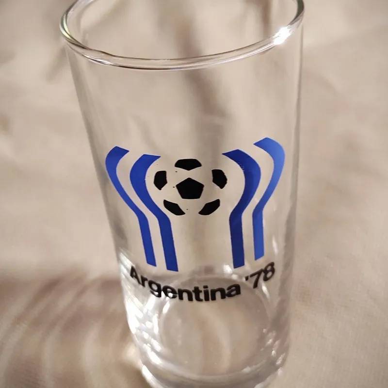 Vaso Conmemorativo Mundial 78 Original Nuevo