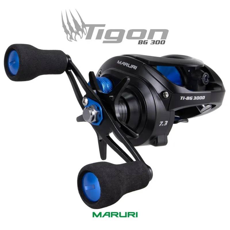 Reel Maruri Tigon 300 11 BB Freno 14kg Ambas Manijas