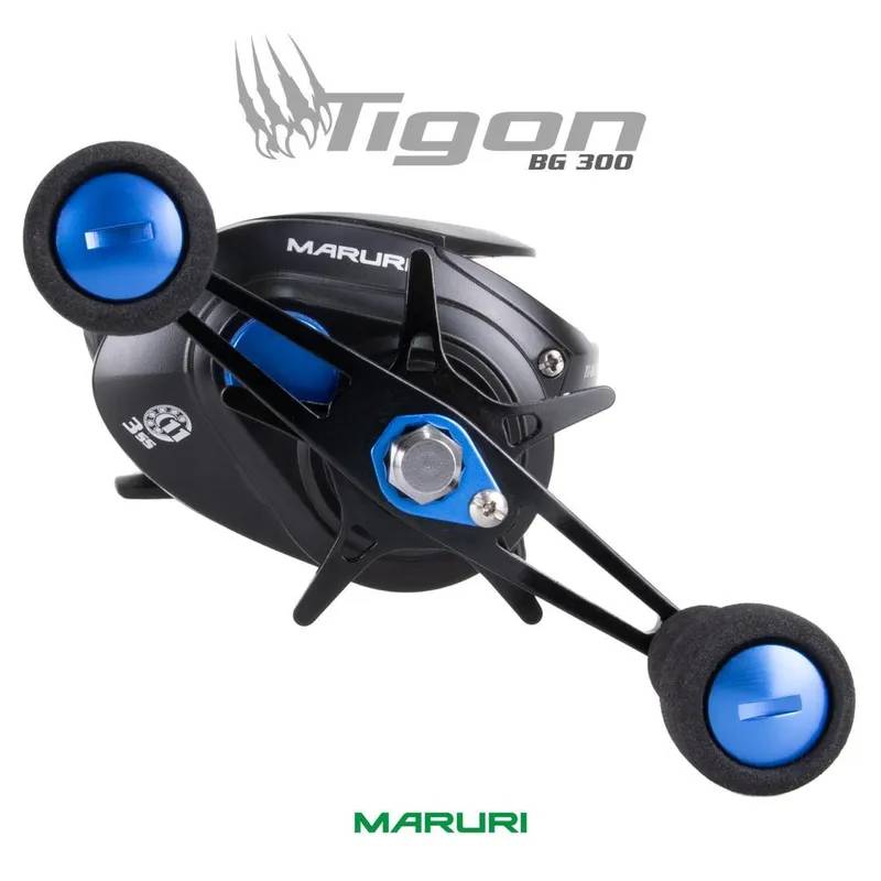 Reel Maruri Tigon 300 11 BB Freno 14kg Ambas Manijas 3