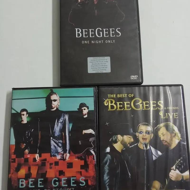 Lote 3 Dvds Originales Usados – Bee Gees (pop/rock, Mús