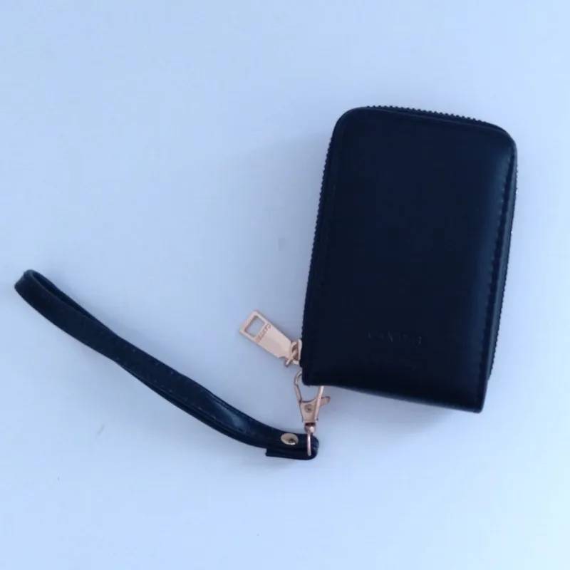 Porta Documento Cuero Sintético Color Negro 2