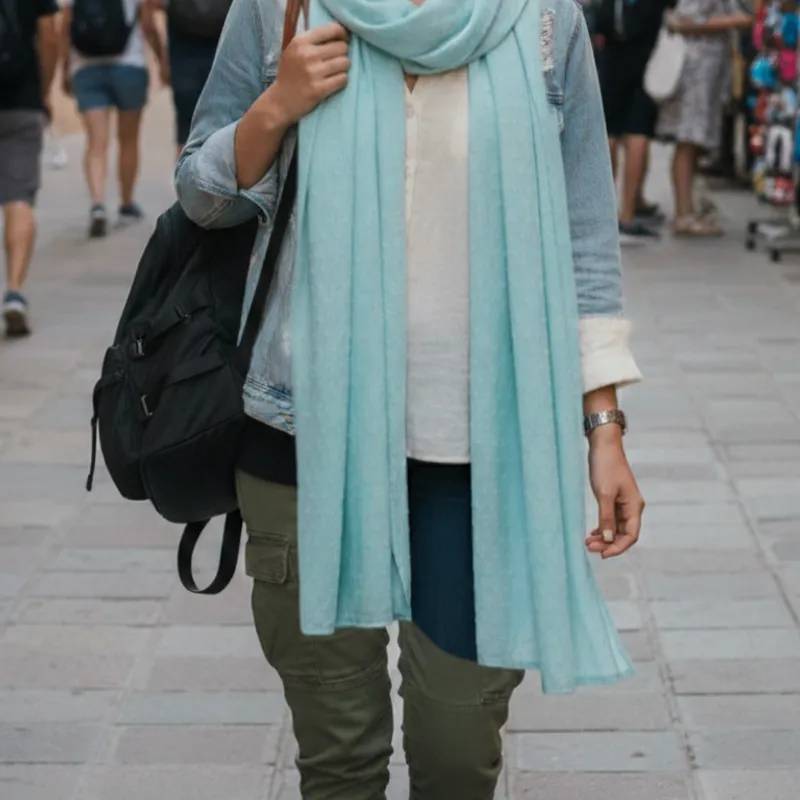 Lote de 13 Pashminas de Tela, Media Estación, 2