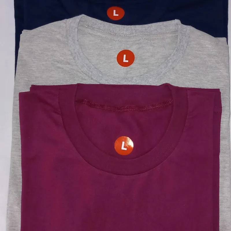 Remeras Lisas por Mayor y Menor 3