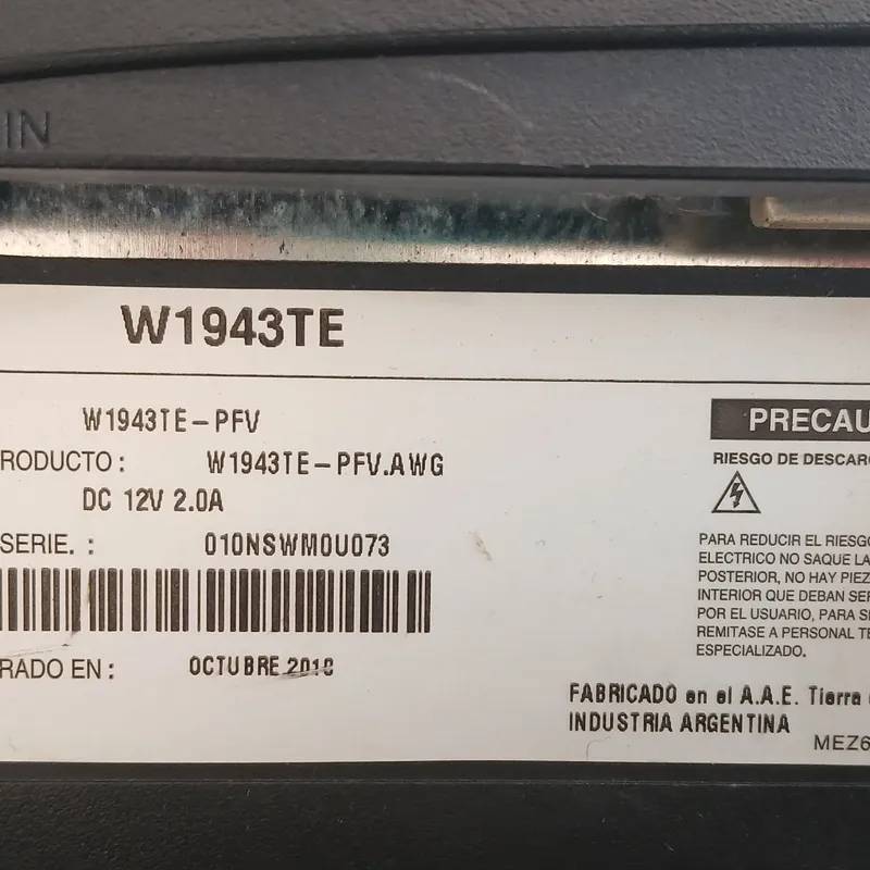 Monitor LG 19 Pulgadas 2