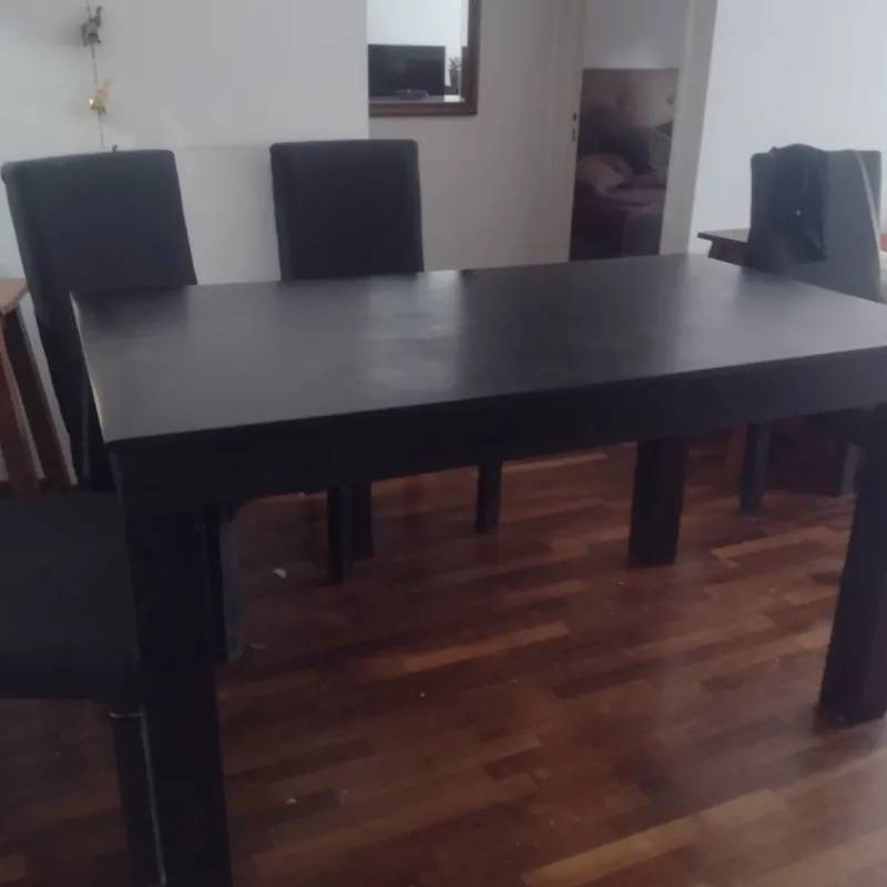 Mesa Rectangular Madera Maciza